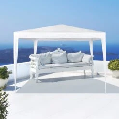 Cenador Cuadrado Polietileno Blanco Aktive Garden 13 Cenador Cuadrado Polietileno Blanco Aktive Garden -OUTSUNNY TIENDA 8573711a62f7332baad41351989e80b33fcde220 65bf47890cfc4d838d3564cd76a2f305