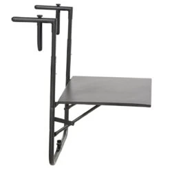 Outsunny Mesa Colgante Para Balcón Mesa De Pared De Acero Con Altura Ajustable En 4 Posiciones Carga Máx. 15 Kg Para Terraza Jardín 60x60,5x56-71 Cm Negro 18 Outsunny Mesa Colgante Para Balcón Mesa De Pared De Acero Con Altura Ajustable En 4 Posiciones Carga Máx. 15 Kg Para Terraza Jardín 60x60,5x56-71 Cm Negro -OUTSUNNY TIENDA 88664dab9ff2146be70a8956198cafbfac31a39a 21cc9d11289b40a692ed5de2b3963298