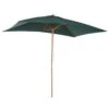 Outsunny Sombrilla Parasol 3x2m Y Altura 2,5m Jardín Terraza Poliéster 180 G/m² Y Madera Verde Oscuro -OUTSUNNY TIENDA 88886a507b795169d98994462a6f8709d2931d46 2316d811008e467a9fd80d2c17aeb29b