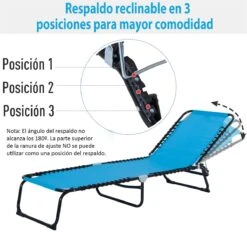 Outsunny Tumbona Plegable Y Ajustable De 4 Posiciones Silla Reclinable De Jardín Con Sistema De Cordones Para Exterior Marco Acero 197x58x76 Cm Azul Claro 17 Outsunny Tumbona Plegable Y Ajustable De 4 Posiciones Silla Reclinable De Jardín Con Sistema De Cordones Para Exterior Marco Acero 197x58x76 Cm Azul Claro -OUTSUNNY TIENDA 8b3c770abe50fed8c1d12f2f9e8353ab58552594 e1a53eb75e1e47afa119bdb07ccd1c7a