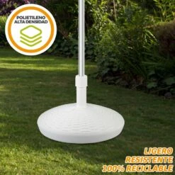 Base Para Sombrilla Circular Blanca 25-48 Mm Aktive 13 Base Para Sombrilla Circular Blanca 25-48 Mm Aktive -OUTSUNNY TIENDA 8cc52a0fcd868b09be46b6e1cdda0ef9111988ac a0bf1a9719cf4c3d82bf2c951cad1f15