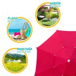 Sombrilla Octogonal 280 Cm Doble Techo Y Protección UV35 +Aktive Beach -OUTSUNNY TIENDA 8cf815824c40b51e55a6190aecfa2bc75787f0ba 2ffbfa1cf1074e7481671183e50dda0a