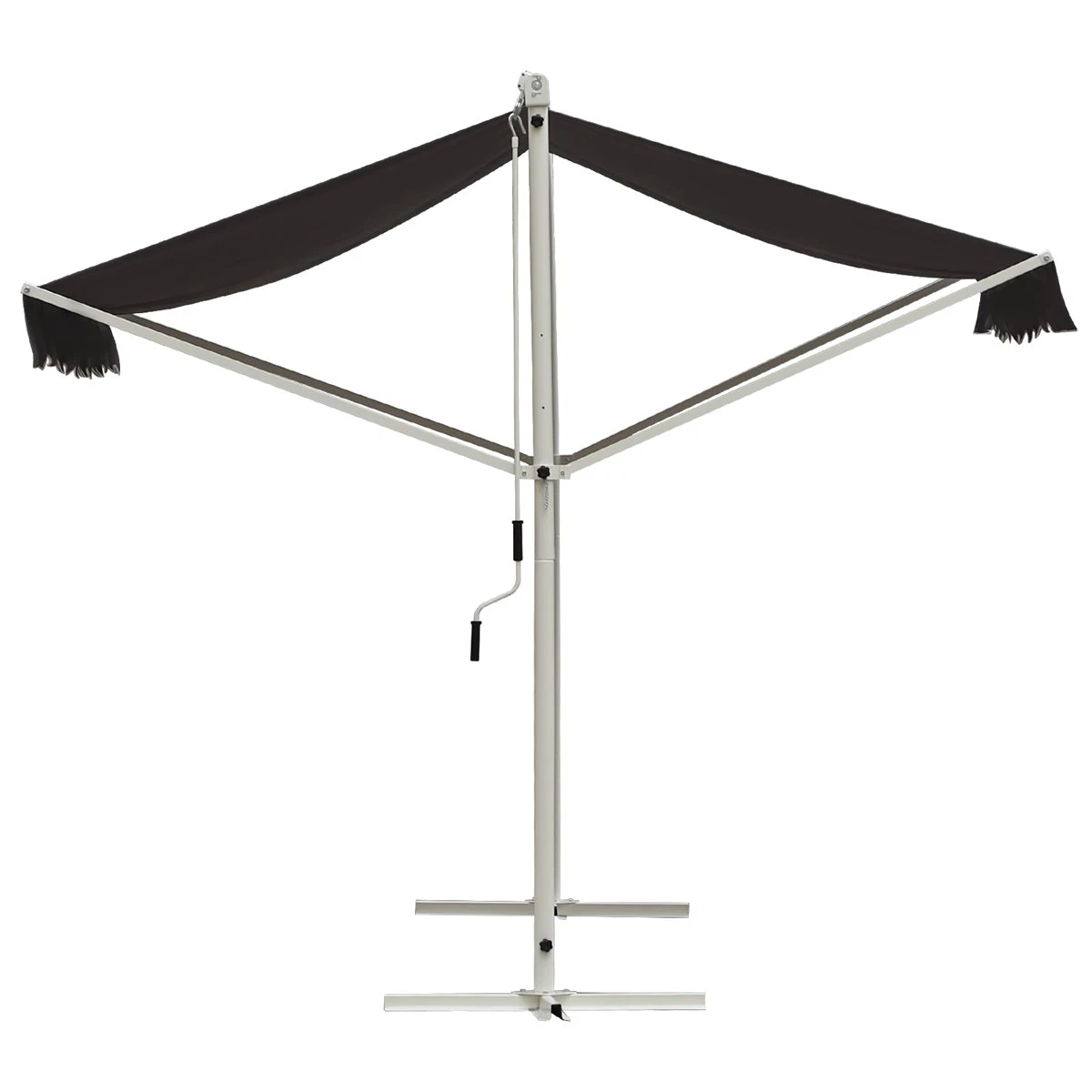 Outsunny Toldo De Pie Independiente 300x295x260 Cm Con Manivela Doble Cara Ángulo Ajustable Portátil Protección Solar Para Jardín Terraza Patio Gris 13 Outsunny Toldo De Pie Independiente 300x295x260 Cm Con Manivela Doble Cara Ángulo Ajustable Portátil Protección Solar Para Jardín Terraza Patio Gris - Imagen 11