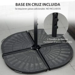 Outsunny Sombrilla De Jardín Ø256x245 Cm Parasol Excéntrico Rotación De 360° Con Apertura Manual Y Base Cruzada Para Patio Terraza Exterior Beige 16 Outsunny Sombrilla De Jardín Ø256x245 Cm Parasol Excéntrico Rotación De 360° Con Apertura Manual Y Base Cruzada Para Patio Terraza Exterior Beige -OUTSUNNY TIENDA 8feeae6fab168a75a42c1ad1ec32f7d752963031 be82aea255f04aeb9a50f06e56d4d85f