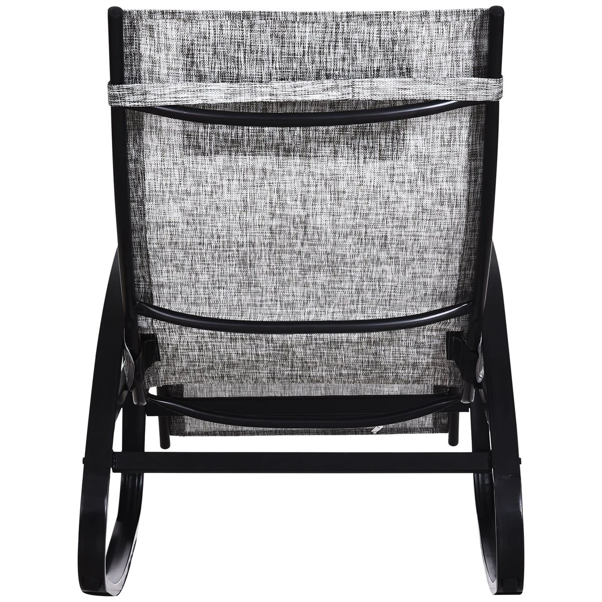 Outsunny Tumbona Mecedora De Exterior Con Respaldo Y Reposapiés Regulables 64x69x108 Cm Gris 14 Outsunny Tumbona Mecedora De Exterior Con Respaldo Y Reposapiés Regulables 64x69x108 Cm Gris - Imagen 12