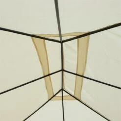 Outsunny Cenador De Jardín 4x3 M Pabellón Con 4 Paredes Laterales Y Techo Con 12 Orificios De Drenaje Marco De Metal Para Reunión Familiar Fiestas Bodas Crema 18 Outsunny Cenador De Jardín 4x3 M Pabellón Con 4 Paredes Laterales Y Techo Con 12 Orificios De Drenaje Marco De Metal Para Reunión Familiar Fiestas Bodas Crema -OUTSUNNY TIENDA 9371cf7d5410538880b36624d542b62b10faa5e6 5537b7ca518a4f3fa06e13e059bf8597