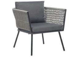 Conjunto De Balcón De Ratán Gris Claro/negro GARGANO -OUTSUNNY TIENDA 9388039314432fc810fbfe8bd3f6f9fd8bb2c9ac 448a6208acef48d6b521f17e37d36f32