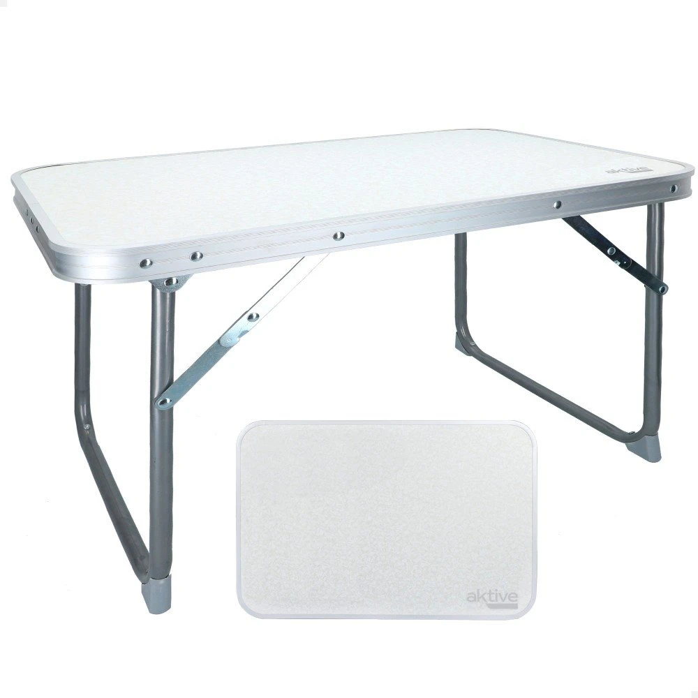 Mesa Plegable Baja Aktive Camping Blanca 3 Mesa Plegable Baja Aktive Camping Blanca