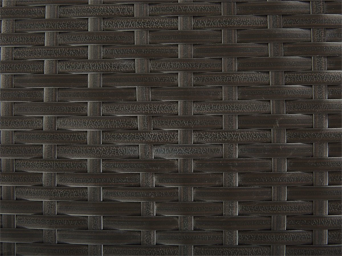 Arcón De Ratán Marrón Oscuro/negro 126 X 46 Cm MODENA 11 Arcón De Ratán Marrón Oscuro/negro 126 X 46 Cm MODENA - Imagen 9