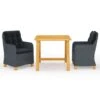 Juego De Comedor Para Jardín 3 Piezas Gris Oscuro VidaXL 1 Juego De Comedor Para Jardín 3 Piezas Gris Oscuro VidaXL -OUTSUNNY TIENDA 96aacf7bbfc1cc439cab60094326e45493415bee 86b52c24bb53478685f534b4e34adc9d