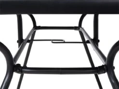 Mesa De Jardín En Acero Negro 140x80 Cm LIVO -OUTSUNNY TIENDA 97d003b3ca00d83d2e07afd644caa1a8c9ef6d36 a273df6ba26643e798fdd149a5a74557