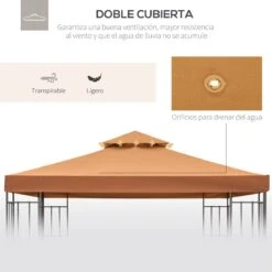 Outsunny Techo De Reemplazo 3X3 Metros Para Carpa Pabellon Toldo Eventos Y Bodas Rojo 17 Outsunny Techo De Reemplazo 3X3 Metros Para Carpa Pabellon Toldo Eventos Y Bodas Rojo -OUTSUNNY TIENDA 9a692eda15ed8f1eb1d11f1b5b8ea0723b8f6220 23297ab6bb794828a0cf5037a7050044