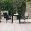 Juego De Comedor De Exterior De 3 Piezas Negro VidaXL 2 Juego De Comedor De Exterior De 3 Piezas Negro VidaXL -OUTSUNNY TIENDA 9a80e6c785ead293434a6100b37d358215ec3aed eb89fbf7723f47bd9152f07096855430