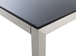 Mesa De Comedor De Metal/vidrio Templado Negro/plateado 180 X 90 Cm GROSSETO 21 Mesa De Comedor De Metal/vidrio Templado Negro/plateado 180 X 90 Cm GROSSETO -OUTSUNNY TIENDA 9c4463c861e1dc759d18007797b9d9ea2b989d19 565d6cf8de744bb1b6ebfad808602273