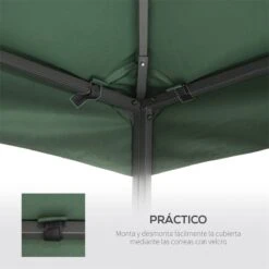 Outsunny Techo De Reemplazo 3X3 Metros Para Carpa Pabellon Toldo Eventos Y Bodas Verde Esmeralda 12 Outsunny Techo De Reemplazo 3X3 Metros Para Carpa Pabellon Toldo Eventos Y Bodas Verde Esmeralda -OUTSUNNY TIENDA 9c44ce2099e2cfa971fc08bdb0679a1b24ba5b78 e25f639d9d194f86abffb25cc5caaa17