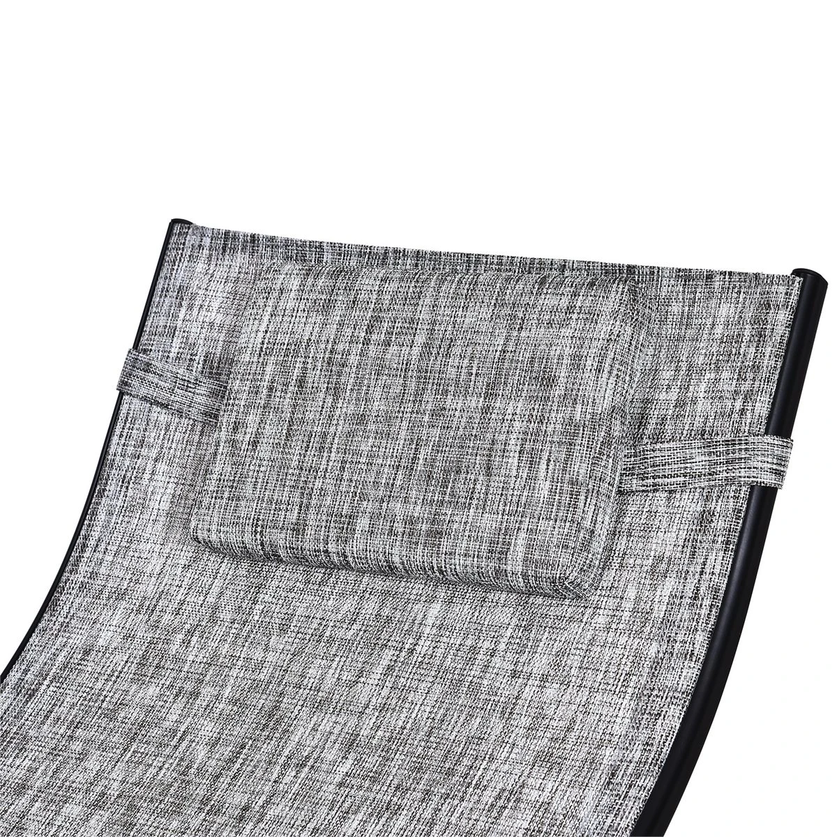 Outsunny Tumbona Mecedora De Exterior Con Respaldo Y Reposapiés Regulables 64x69x108 Cm Gris 6 Outsunny Tumbona Mecedora De Exterior Con Respaldo Y Reposapiés Regulables 64x69x108 Cm Gris - Imagen 4
