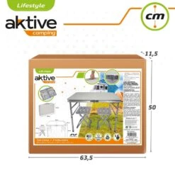 Mesa Plegable Camping Con 2 Taburetes Aktive 15 Mesa Plegable Camping Con 2 Taburetes Aktive -OUTSUNNY TIENDA 9f1d68608244fe50b123e2dc95480a019b893678 6fefe6aa1c554c4b8eb469aae45934e0