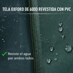 Outsunny Funda Para Columpio De Jardín Con Cremallera Cubierta Muebles Para Exterior Ideal Columpios 177x114x152cm Verde Oscuro 18 Outsunny Funda Para Columpio De Jardín Con Cremallera Cubierta Muebles Para Exterior Ideal Columpios 177x114x152cm Verde Oscuro -OUTSUNNY TIENDA 9f96682e142e8f3331de8fac1d110ceb62660c8b 18a1e8ad86e9423694e16d5b2d5b9f31