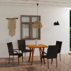 Juego De Comedor Para Jardín 5 Piezas Marrón VidaXL 10 Juego De Comedor Para Jardín 5 Piezas Marrón VidaXL -OUTSUNNY TIENDA 9fba982b6cbee1a92a4500873a5a2ad49e483cab 642b77f8700b4b5396708da2a98b052c