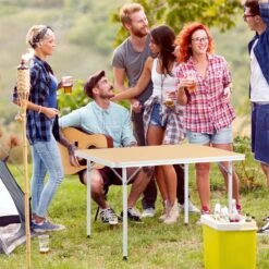 Outsunny Mesa De Camping Plegable Mesa De Picnic Portátil De Aluminio Con Encimera De Madera Y 4 Almohadillas De Pie Multifuncional Para Terraza Jardín Playa 115x85x75 Cm Natural 10 Outsunny Mesa De Camping Plegable Mesa De Picnic Portátil De Aluminio Con Encimera De Madera Y 4 Almohadillas De Pie Multifuncional Para Terraza Jardín Playa 115x85x75 Cm Natural -OUTSUNNY TIENDA a0283ef5149cc0cbc0b98addeb8d742d9a6023bc d08093a3947942a48991f50432bed640