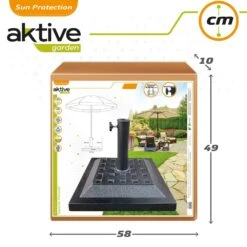 Soporte Poliresina Para Parasol Cuadrado 38-48 Aktive Garden -OUTSUNNY TIENDA a1bd3fd43fd3d49fb8af108c05066ede59b8206c b24a0464071347f98cc45381be322f2e