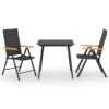 Juego De Comedor Para Jardín 3 Piezas Negro Y Marrón VidaXL 2 Juego De Comedor Para Jardín 3 Piezas Negro Y Marrón VidaXL -OUTSUNNY TIENDA a2860eade88d64a39eb009a25fcbdb2757918b0d dc0f669cb36447b7ba07620f262729a5
