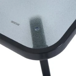 Outsunny Mesa Auxiliar De Cristal Templado Cuadrada Bordes Redondeados Mesita Cafépara Patio Terraza Balcón Negro Y Transparente 68,5x68,5x84 Cm -OUTSUNNY TIENDA a40f564dbf7d315a9904a70b14b5de8f98f0ab51 dc2b801bfeef44e687360b88f31f204c