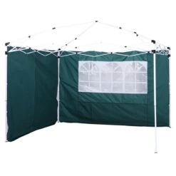 Outsunny 2 Paredes Parte Laterales Para Carpa 3x3m Lado Parasol De Gazebo Tela Oxford Con Ventana Medidas 300x200cm Verde Oscuro -OUTSUNNY TIENDA a57fd9d7f62a0e6bda46584581849c78643c5acd 31bee8baa1bb49b89a9f548fd2e3fa0a