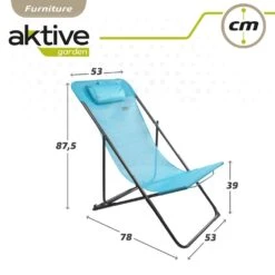 Hamaca Plegable Jardín Multiposición Azul C/cojín Aktive -OUTSUNNY TIENDA a5a107d4a5a0376f072c3d907a62bd025ae50c5f da2313213ccf4d639eef2b347dd0c7b1