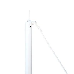 Outsunny Poste Para Toldo Vela O Toldo De Refugio Mástil Para Tienda De Campaña Fácil De Montar Y Desmontar - 3m - Blanco -OUTSUNNY TIENDA a5d6a81e1d124cd5d88f89dd468fe3f5cfce9d2e 770f7e2e5d8840898f0fdb38e1d46a06