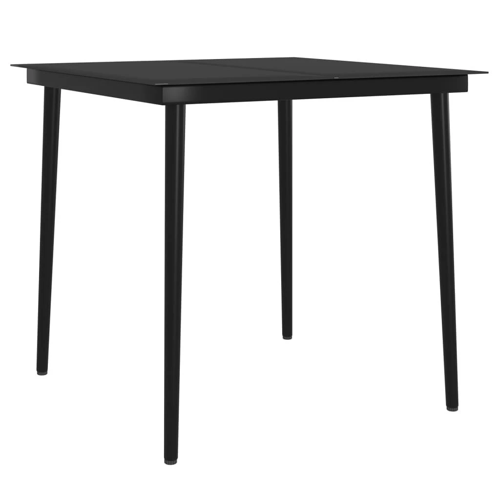 Juego De Comedor Para Jardín 3 Piezas Con Cojines Beige Y Negro VidaXL 7 Juego De Comedor Para Jardín 3 Piezas Con Cojines Beige Y Negro VidaXL - Imagen 5