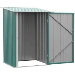 Outsunny Caseta De Jardín 0,92 M² 100x103x160 Cm Cobertizo Exterior De Acero Galvanizado Con Puerta Cerradura Y Techo Inclinado Para Almacenamiento De Herramientas Verde 19 Outsunny Caseta De Jardín 0,92 M² 100x103x160 Cm Cobertizo Exterior De Acero Galvanizado Con Puerta Cerradura Y Techo Inclinado Para Almacenamiento De Herramientas Verde -OUTSUNNY TIENDA a76aa9174e0c88c41b002827052df57bdce5a55a 5cba6f079c054d168366174c8e599e56