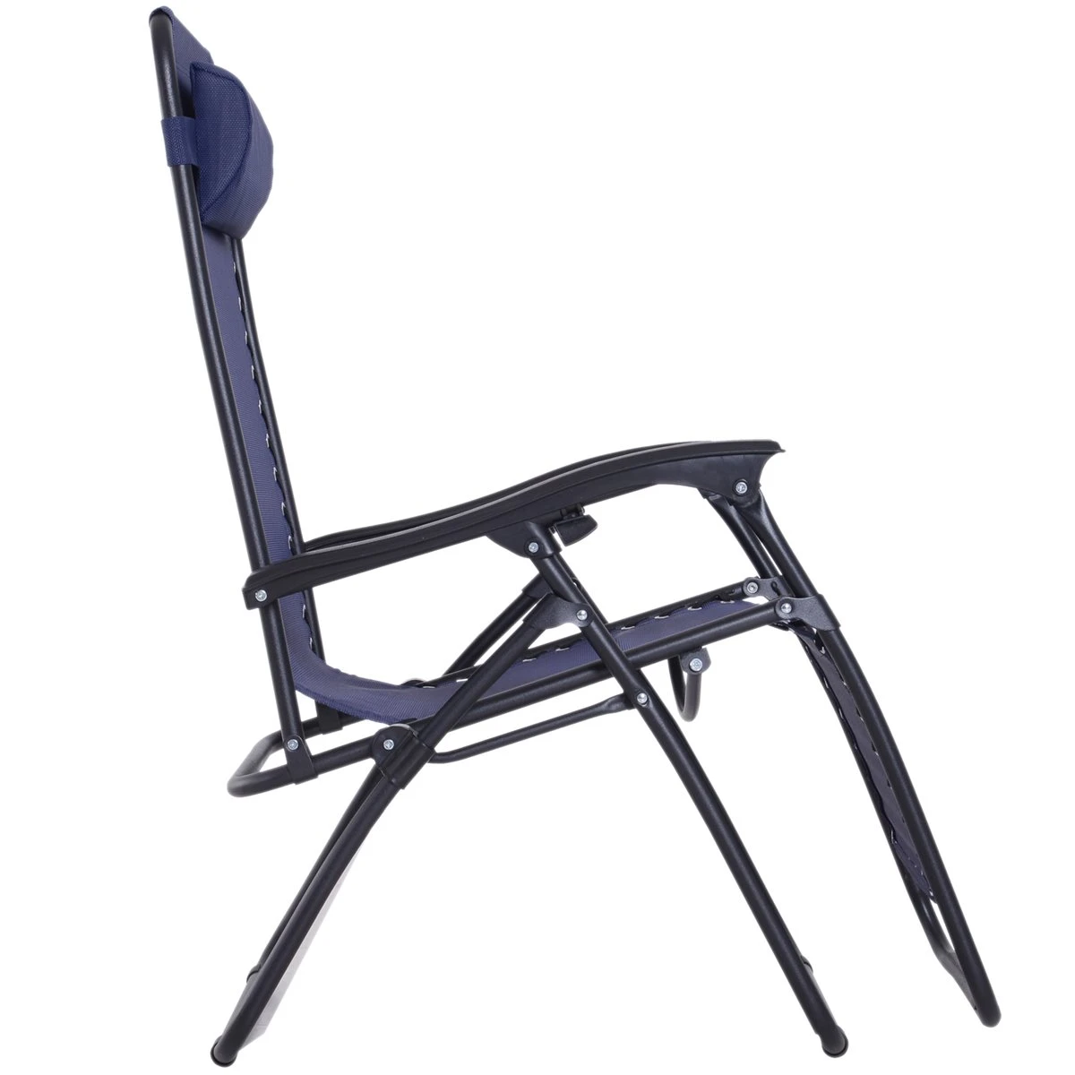 Outsunny Tumbona Plegable De Jardín Silla Gravedad Cero Sillón De Playa Relajante Texteline Marco Acero Carga 120kg 90x65x110 Cm Azul 12 Outsunny Tumbona Plegable De Jardín Silla Gravedad Cero Sillón De Playa Relajante Texteline Marco Acero Carga 120kg 90x65x110 Cm Azul - Imagen 10
