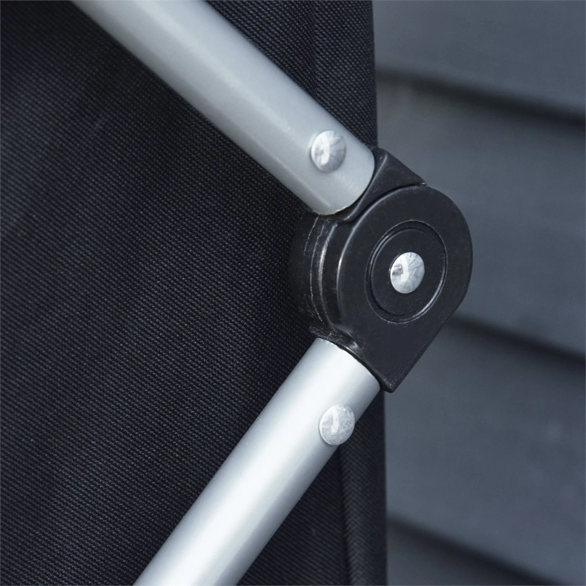 Outsunny Armario Cocina De Camping Plegable Con Paravientos 3 Estantes Bolsa De Almacenamiento Encimera 58X65x93 Cm Para Exterior Acampadas Picnics Tela Oxford Negro 10 Outsunny Armario Cocina De Camping Plegable Con Paravientos 3 Estantes Bolsa De Almacenamiento Encimera 58X65x93 Cm Para Exterior Acampadas Picnics Tela Oxford Negro - Imagen 8