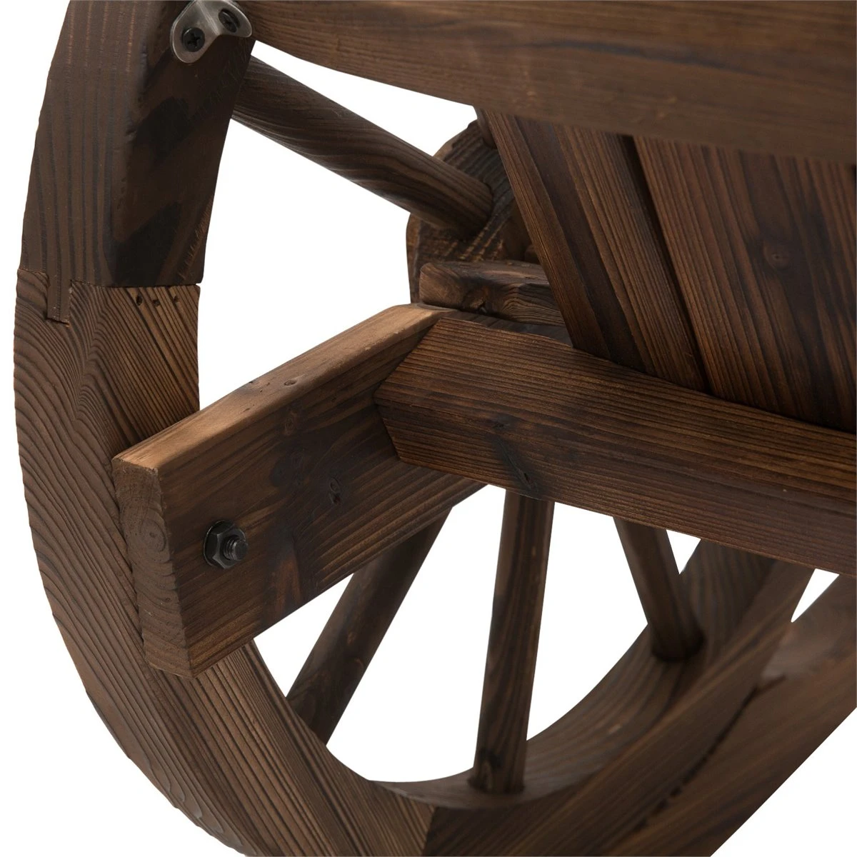 Outsunny Mecedora Rústica De Madera Maciza Para Exteriores Sillón Balancín De Terraza O Jardín 88x68x92 Cm Color Madera Envejecida 10 Outsunny Mecedora Rústica De Madera Maciza Para Exteriores Sillón Balancín De Terraza O Jardín 88x68x92 Cm Color Madera Envejecida - Imagen 8