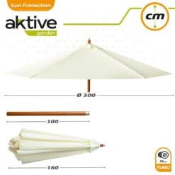 Sombrilla Para Jardín Hexagonal Ø300 Cm Con Mástil De Madera Aktive Garden 14 Sombrilla Para Jardín Hexagonal Ø300 Cm Con Mástil De Madera Aktive Garden -OUTSUNNY TIENDA a960dac40fa1d637f501caec213e08eb8cf82fa1 907cdd625180426abcad747cd6c27f69