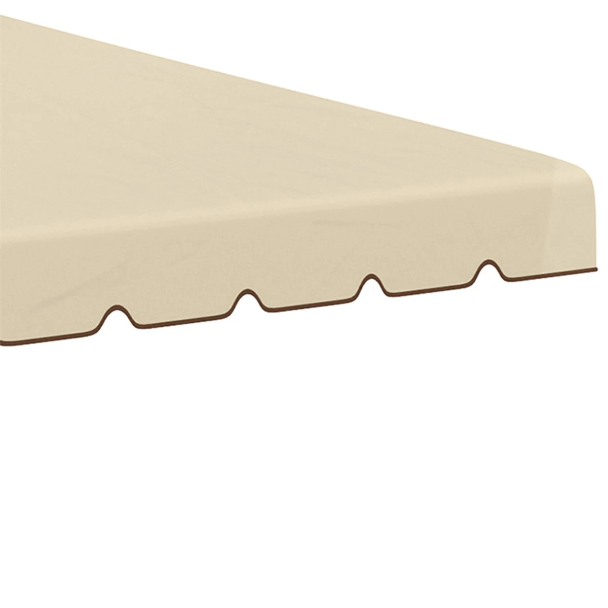 Outsunny Techo De Repuesto Para Cenador Con Doble Techo 2,96x2,96 M Cubierta De Repuesto Para Pabellón Gazebo Exterior Con 8 Orificios De Drenaje Beige 9 Outsunny Techo De Repuesto Para Cenador Con Doble Techo 2,96x2,96 M Cubierta De Repuesto Para Pabellón Gazebo Exterior Con 8 Orificios De Drenaje Beige - Imagen 7