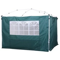Outsunny 2 Paredes Parte Laterales Para Carpa 3x3m Lado Parasol De Gazebo Tela Oxford Con Ventana Medidas 300x200cm Verde Oscuro -OUTSUNNY TIENDA aabfb16a921c70006fc18d24d71249dde3859cf7 c864207c194c4d258060ff356ff5653d