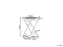 Mesa De Balcón Verde Claro ø 70 Cm BIVIO 10 Mesa De Balcón Verde Claro ø 70 Cm BIVIO -OUTSUNNY TIENDA ab272557efbe411842a0971153c2015db802bccc c64d341be2064fcd807cc3fe0181eba4