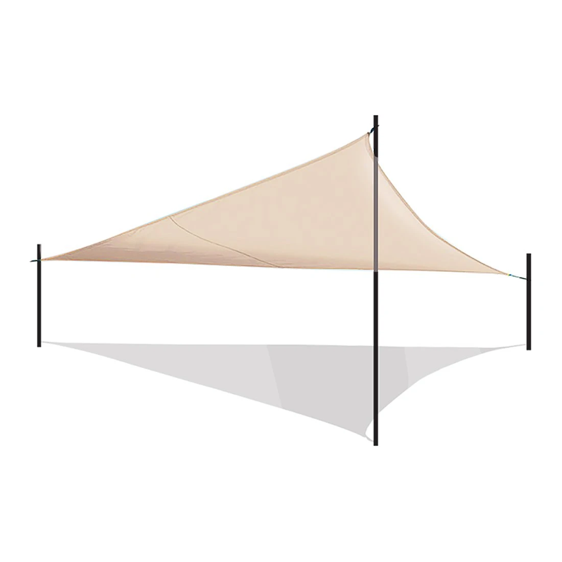 Acomoda Textil – Toldo Vela De Sombra Triangular. (Beige, 3x3x3m) 3 Acomoda Textil – Toldo Vela De Sombra Triangular. (Beige, 3x3x3m)