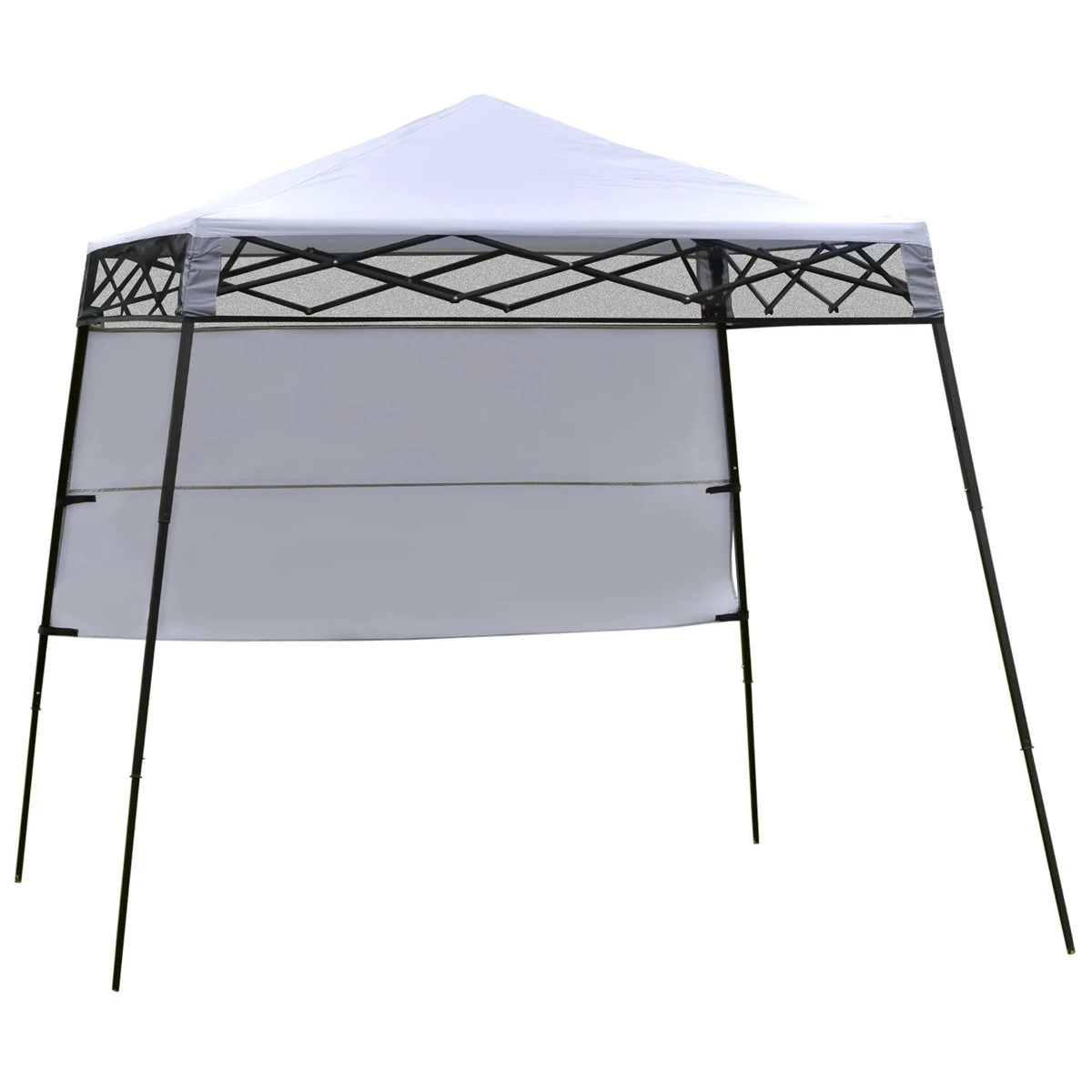Outsunny Carpa Plegable 2,2x2,2x2m Con Lateral Altura Ajustable Protección UV 50+ De Acero Y Tela Oxford Con Bolsa De Transporte Blanco 3 Outsunny Carpa Plegable 2,2x2,2x2m Con Lateral Altura Ajustable Protección UV 50+ De Acero Y Tela Oxford Con Bolsa De Transporte Blanco