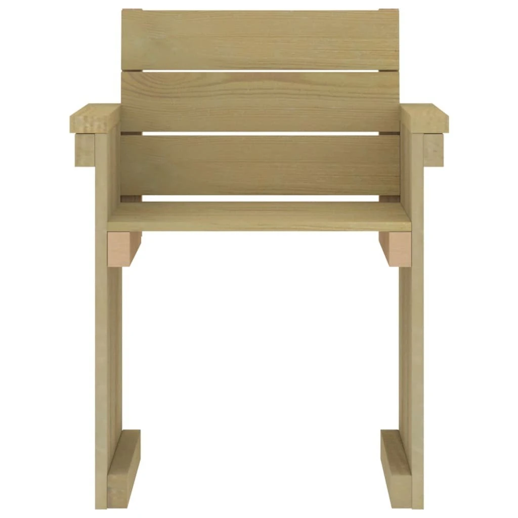 Set De Comedor De Jardín 7 Piezas Madera Pino Impregnada VidaXL 6 Set De Comedor De Jardín 7 Piezas Madera Pino Impregnada VidaXL - Imagen 4