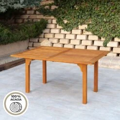 Mesa Jardín Extensible Rectangular Acacia 6 Comensales Aktive 13 Mesa Jardín Extensible Rectangular Acacia 6 Comensales Aktive -OUTSUNNY TIENDA afb8c55011bc485a62a500dd23bcdb0c432eca18 721046f73a2b4e33b3cac0985ed4c9ec