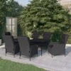 Juego De Comedor Para Jardín 7 Piezas Gris Oscuro VidaXL 1 Juego De Comedor Para Jardín 7 Piezas Gris Oscuro VidaXL -OUTSUNNY TIENDA afe06f7c6575484b909074646cd4e366d7778375 cfd40640343c431ca537dbc793ecec04