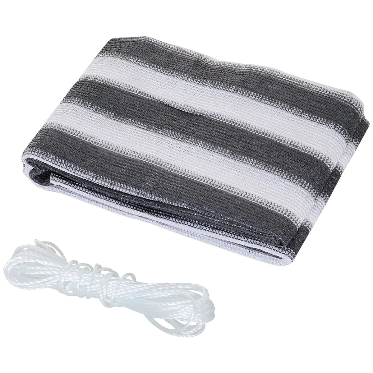 Outsunny 2 Pantallas De Privacidad Para Balcones O Terraza Revestimiento HDPE Para Exteriores Tela Protectora Para Balcón Patio Con Cuerdas 500x90 Cm Gris Y Negro 3 Outsunny 2 Pantallas De Privacidad Para Balcones O Terraza Revestimiento HDPE Para Exteriores Tela Protectora Para Balcón Patio Con Cuerdas 500x90 Cm Gris Y Negro