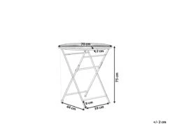 Mesa De Jardín De Metal Verde Claro ⌀ 70 Cm TRENTO -OUTSUNNY TIENDA b287633ab9c6710756a2bb2a456e2c8c2a4c184f 7e68481272bf4015bc1e13e3860e766b