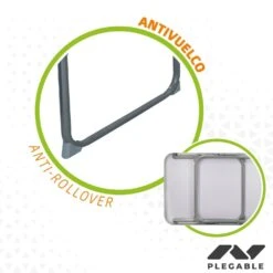Mesa Plegable Baja Aktive Camping Blanca 12 Mesa Plegable Baja Aktive Camping Blanca -OUTSUNNY TIENDA b3e0e4f3bca878d5d40d6f56b983d8a00643a694 519876efe70f4b13a6df351c12561eea