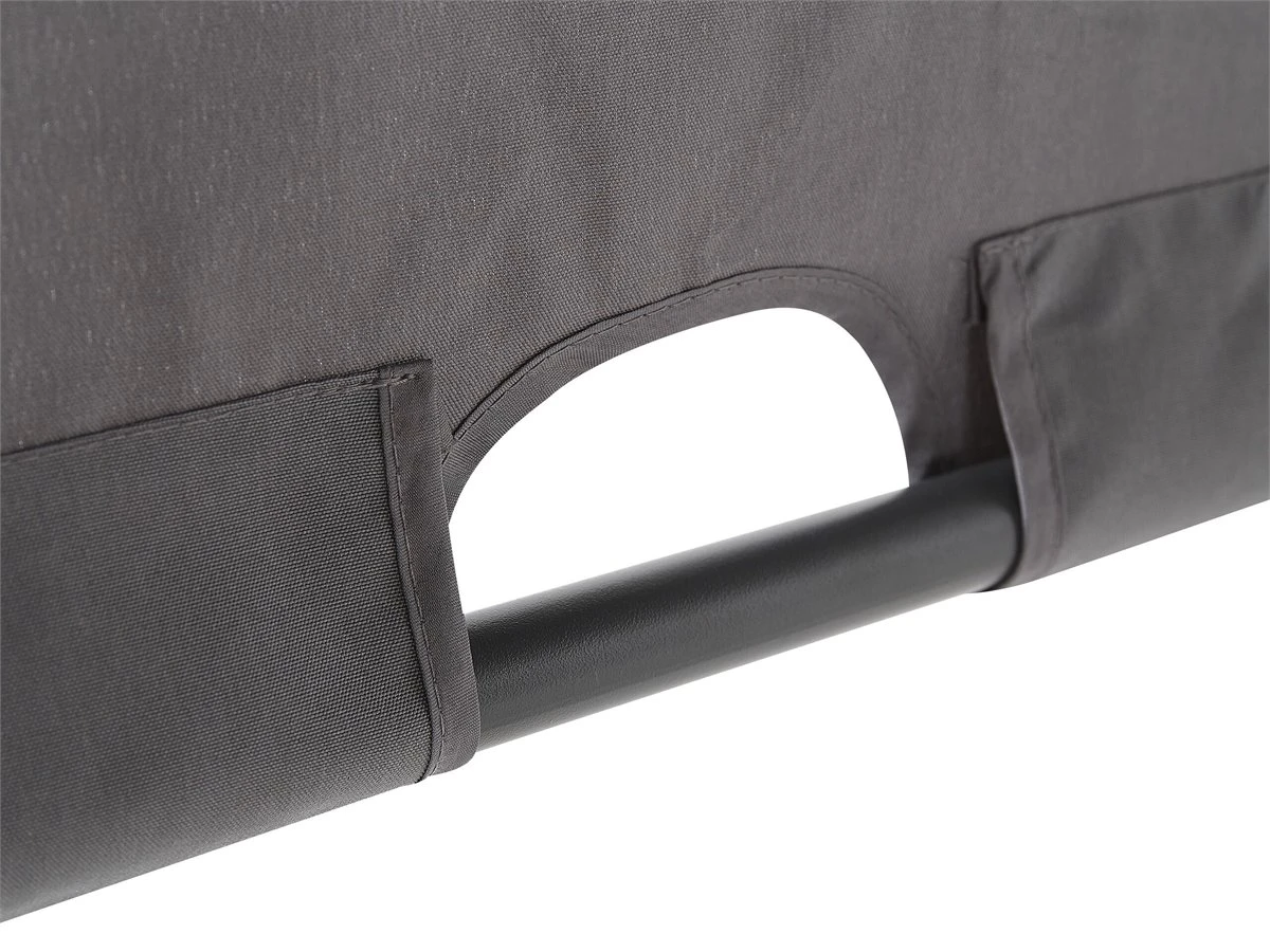 Cenador LED De Metal/poliester Gris Oscuro/negro 310 Cm PARGA 10 Cenador LED De Metal/poliester Gris Oscuro/negro 310 Cm PARGA - Imagen 8