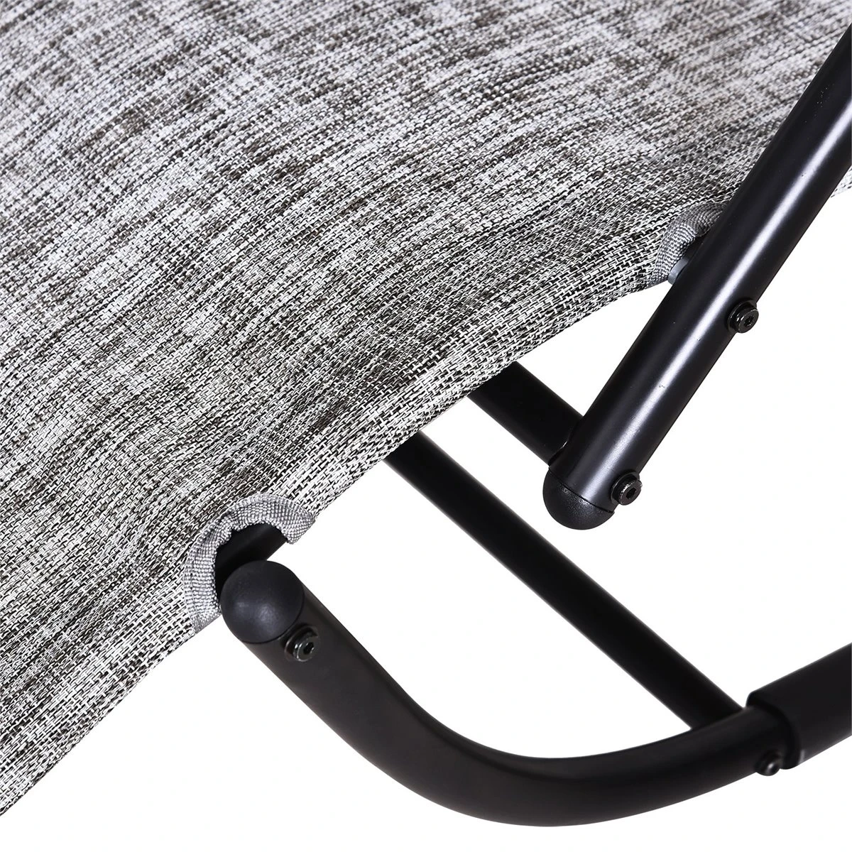 Outsunny Mecedora Para Exterior Tumbona Con Reposabrazos Y Función Balancín Para Terraza 160x61x79 Cm Gris 10 Outsunny Mecedora Para Exterior Tumbona Con Reposabrazos Y Función Balancín Para Terraza 160x61x79 Cm Gris - Imagen 8