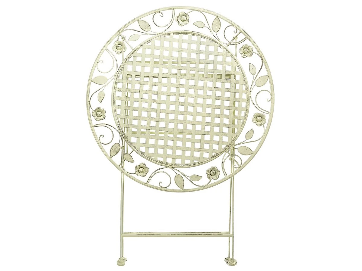 Mesa De Balcón Verde Claro ø 70 Cm BIVIO 6 Mesa De Balcón Verde Claro ø 70 Cm BIVIO - Imagen 4